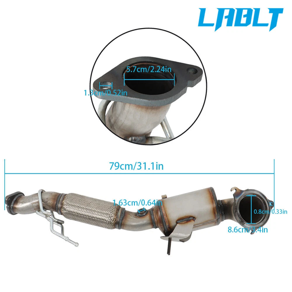 Flex Pipe for Ford Escape 1.6L & 1.5L Turbo (2013–2019) - LABLT