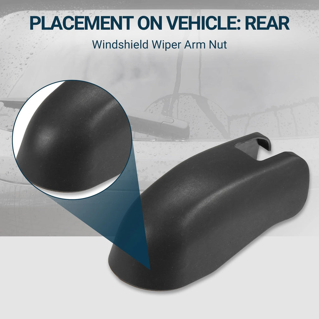 Rear Windshield Wiper Arm Nut Cover for Mazda 2 (2011–2014)