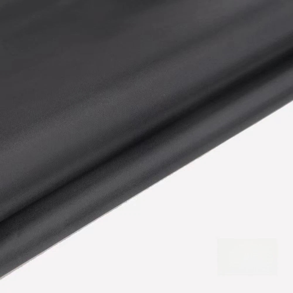 Black Portable AC Dust Cover for Universal Use (210D Oxford Cloth)