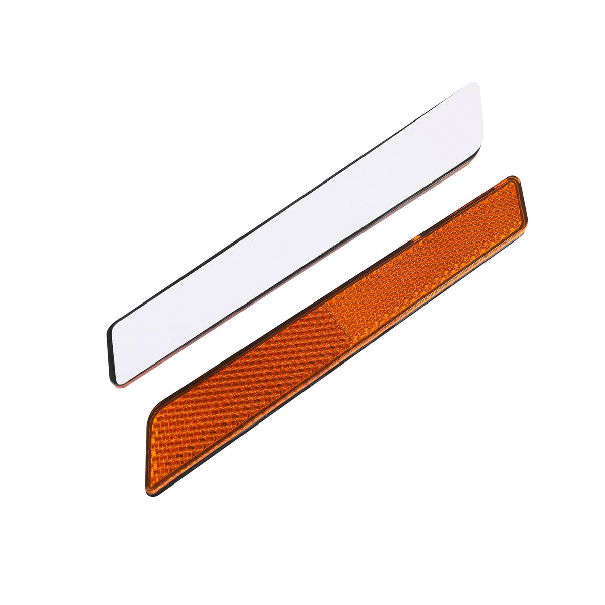 Saddlebag Latch Cover Reflectors Orange for Harley Road King Glide (2014–2023)