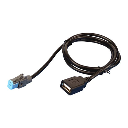 USB adapter cable for Nissan car audio input (2010–2023)