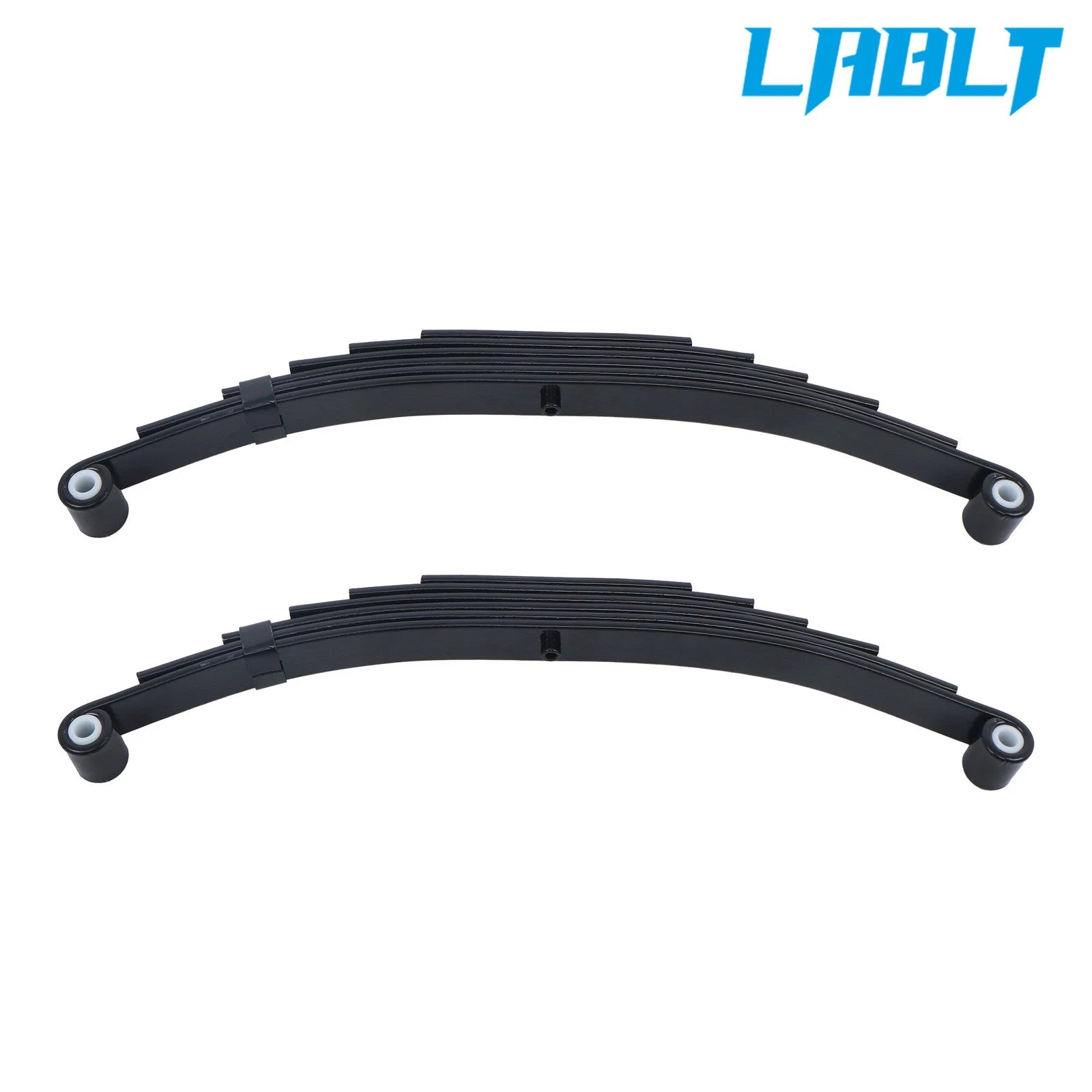 2X 7000 lbs Trailer Leaf Springs 6 Leaf Double Eye (3500 lbs Cap)