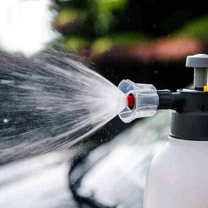 Handheld Garden Pump Sprayer for Car Wash with Foam Attachment