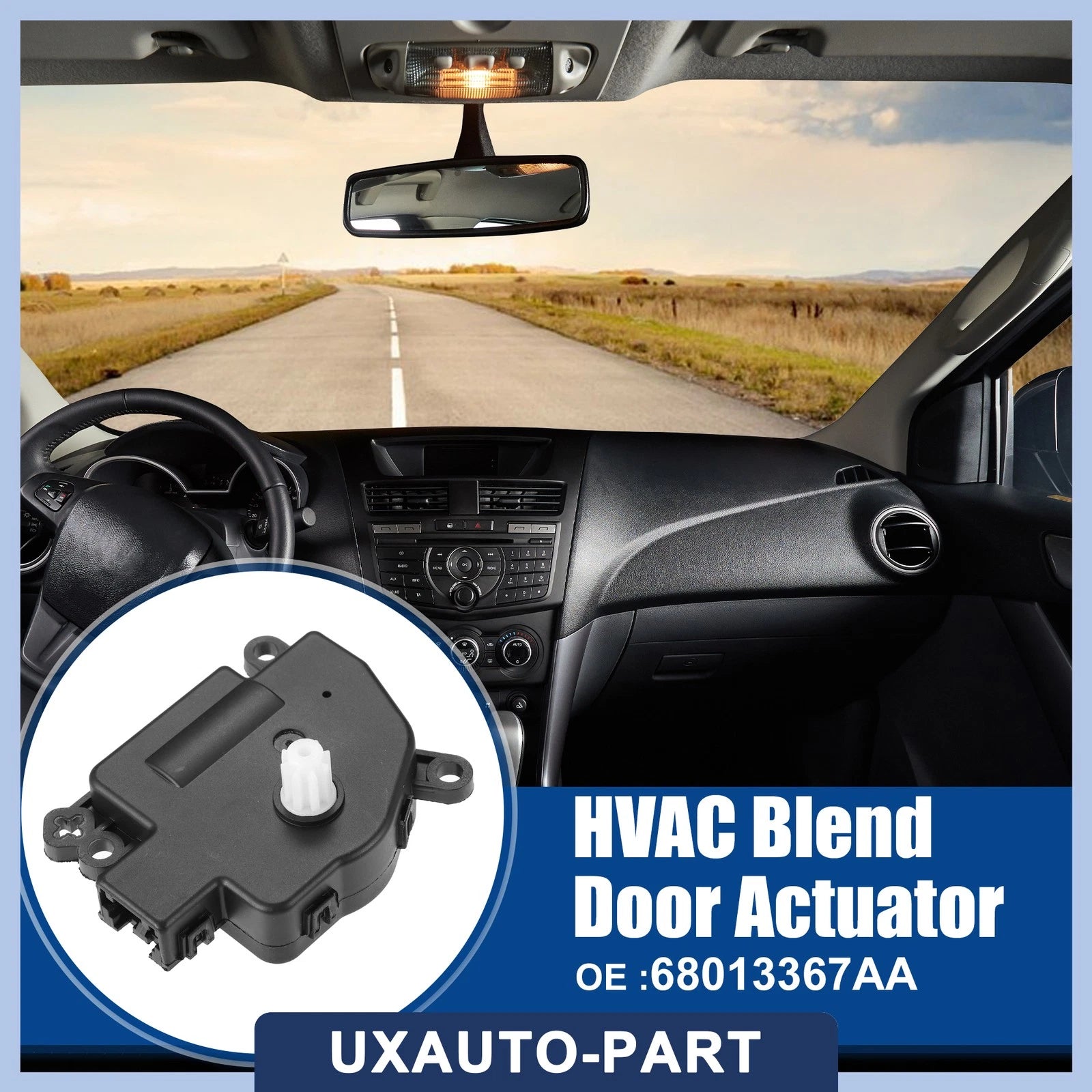 HVAC Blend Door Actuator for Jeep Patriot (2010–2016)