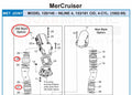 Exhaust Bellow for MerCruiser 120 140 (70981A3, 32-90949T)