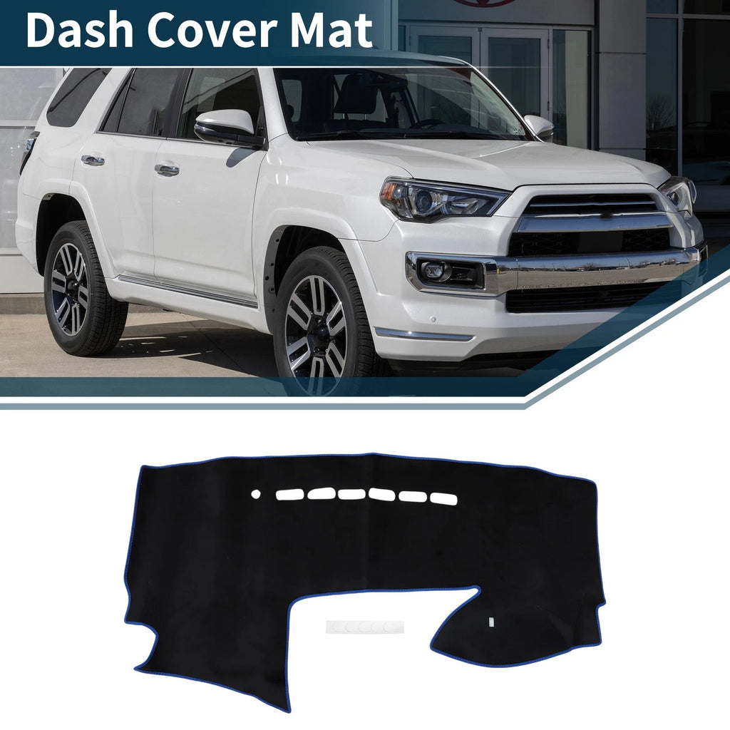 Dash Cover Mat Sun Protector Black Blue for Mazda Premacy MK3 (2006–2018)
