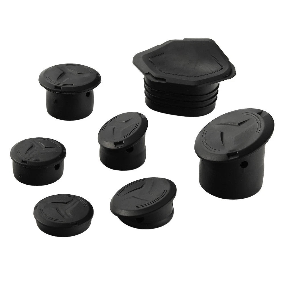 8Pcs Frame Hole Cover End Cap Set for BMW R1300GS & R1300GS Adv