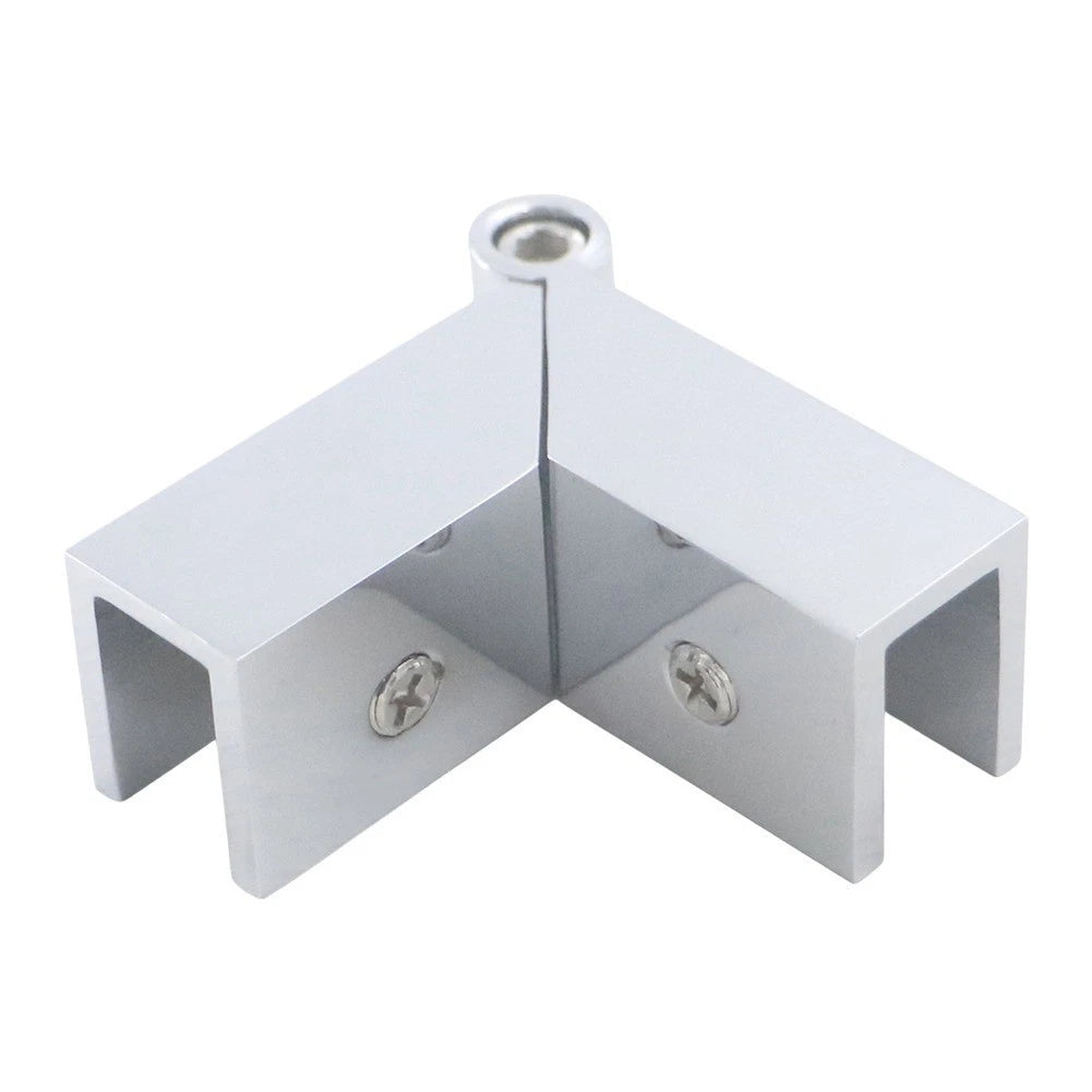 Wall Mount Glass Bracket for Shower Doors (Effortless Installation)