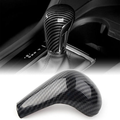 Carbon Fiber Gear Shift Knob Cover Trim for Mazda 3 Axela (2020–2021)