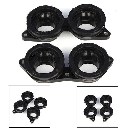 2X Carburetor Joint Intake Manifold Boot for Yamaha FZ6R XJ6 (2009–2017)