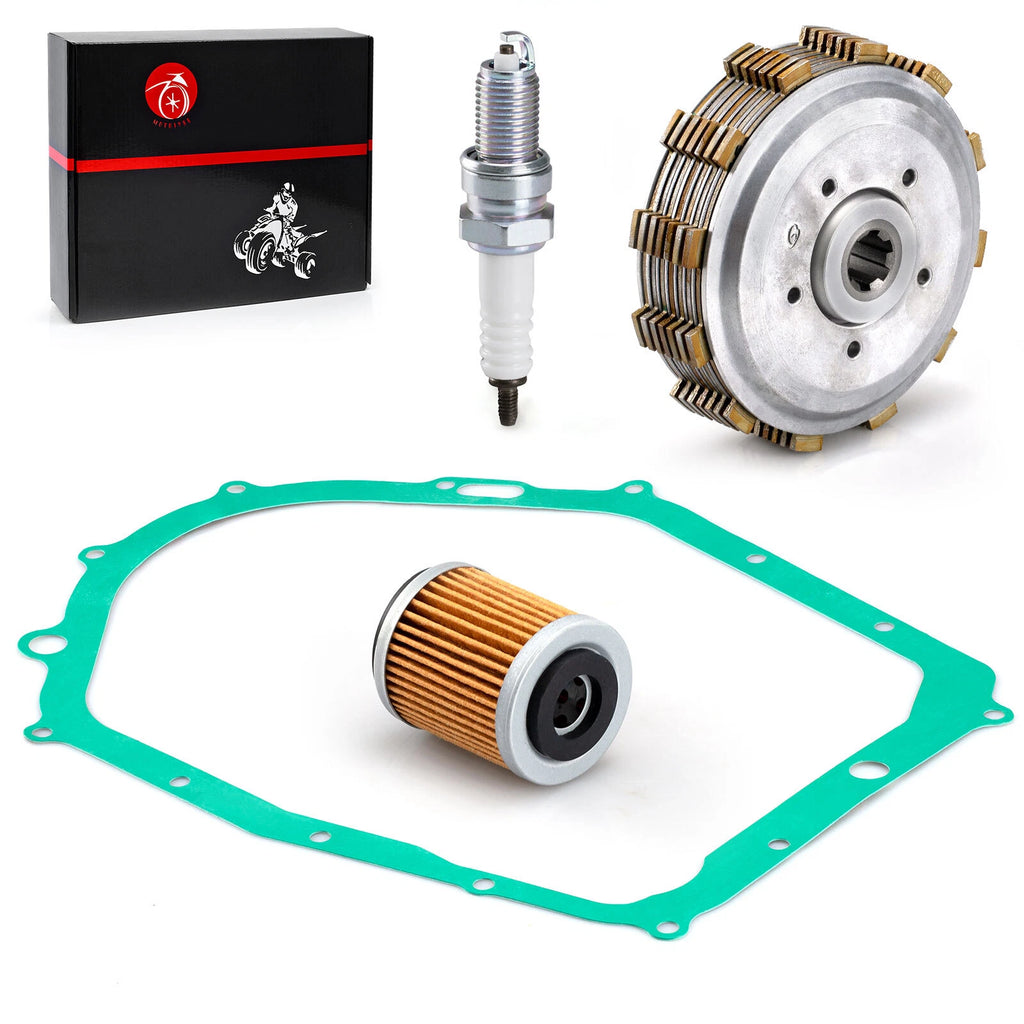 Clutch Assembly Kit w/ Gasket for Yamaha YFM350 Raptor 350 (2004–2013)
