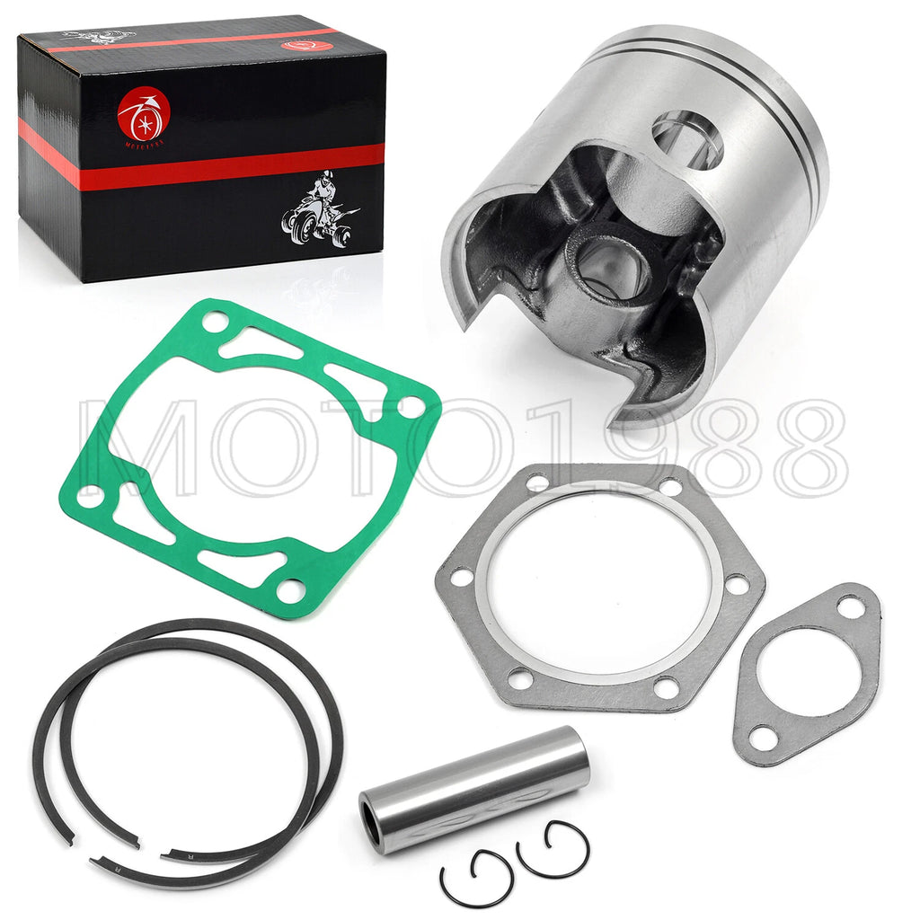 Piston & Ring Gasket for EZGO 2 Cycle 244cc EC25-2PG (1976–1988)