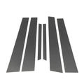6 Pcs Door Pillar Window Trim for Mercedes S-Class Carbon Fiber Pattern (2014–2020)