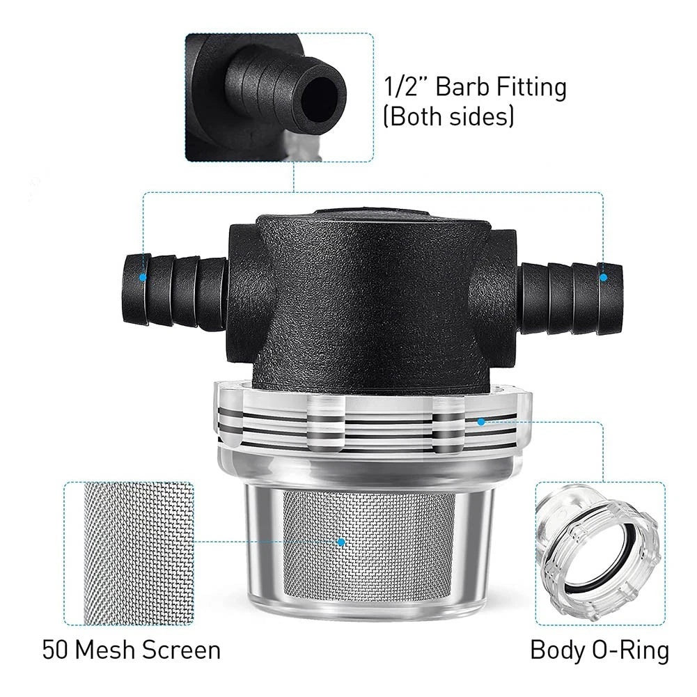Water Pipe Filter for Floor Scrubbers (Compatible with )