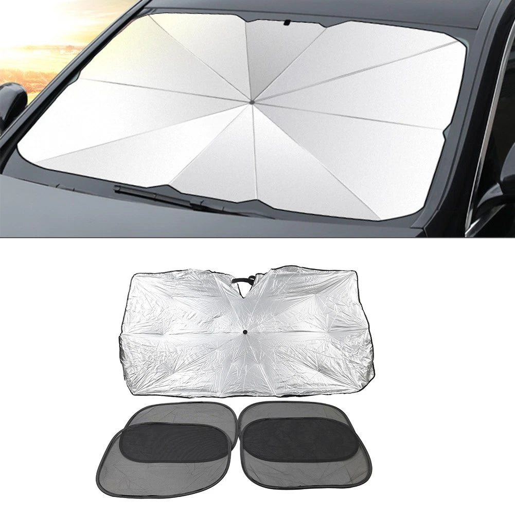 Front Window Cover Visor Umbrella for Car Windshield Sun Shade