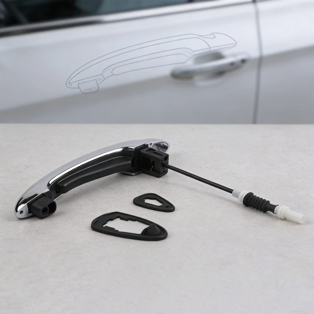 Front Door Handle with Cable for Mini Countryman (2010–2016)