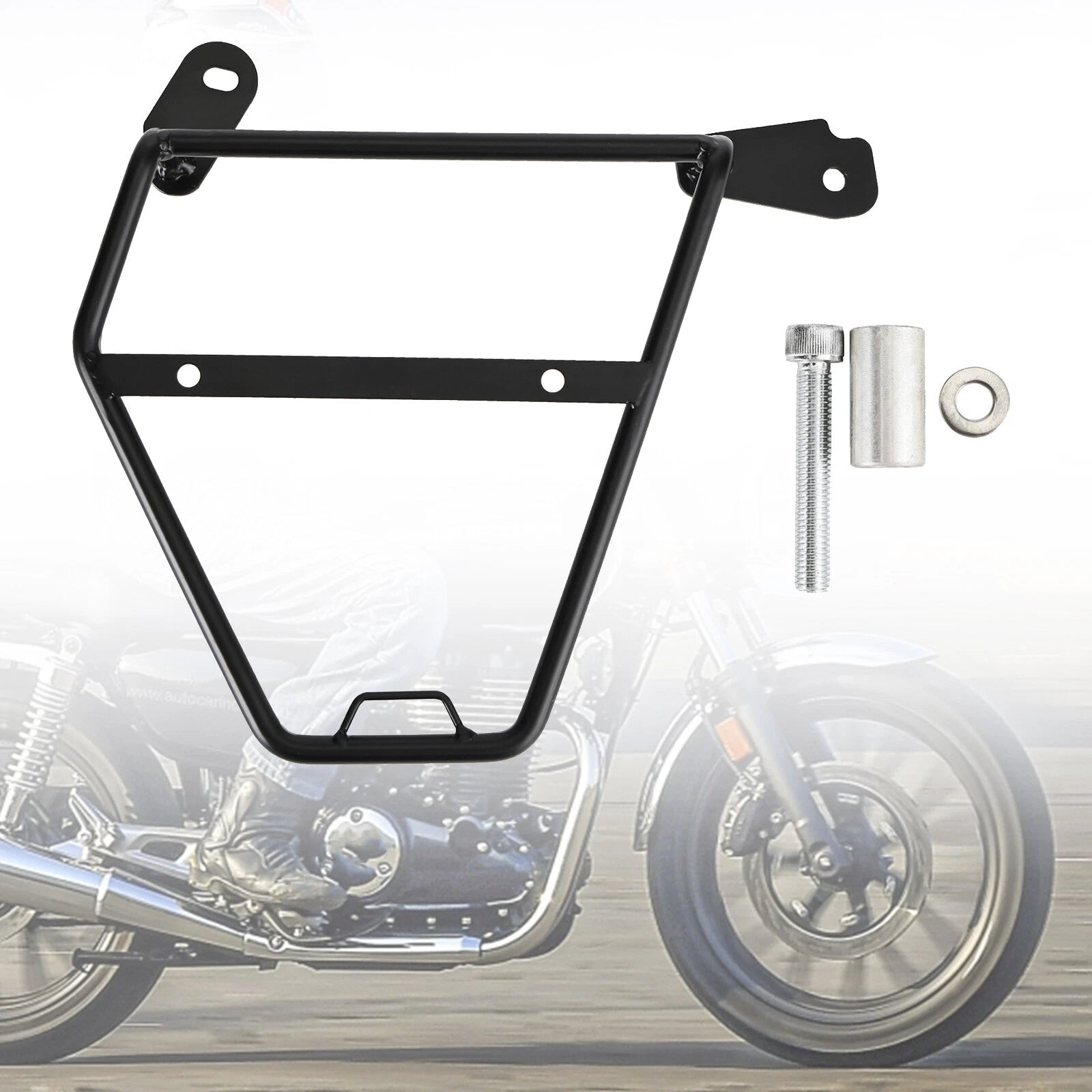 Luggage Rack Side Saddle Bag Mount Bracket Right for Honda CB GB 350 Hness (2021–2023)