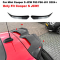 Carbon Look Rear Roof Spoiler Wing Trim for Mini Cooper S JCW F65 F66 (2024+)