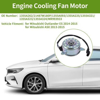 Radiator Fan Motor Replacement for Mitsubishi Outlander ES (2014–2015)