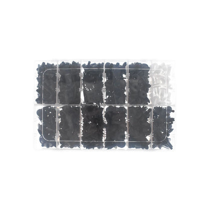 Set of 690 Push Pin Rivet Trim Clips for Universal Applications