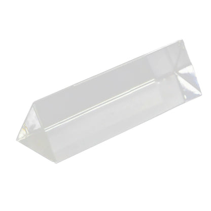 Optical Glass Triple Triangular Prism for Physics Teaching