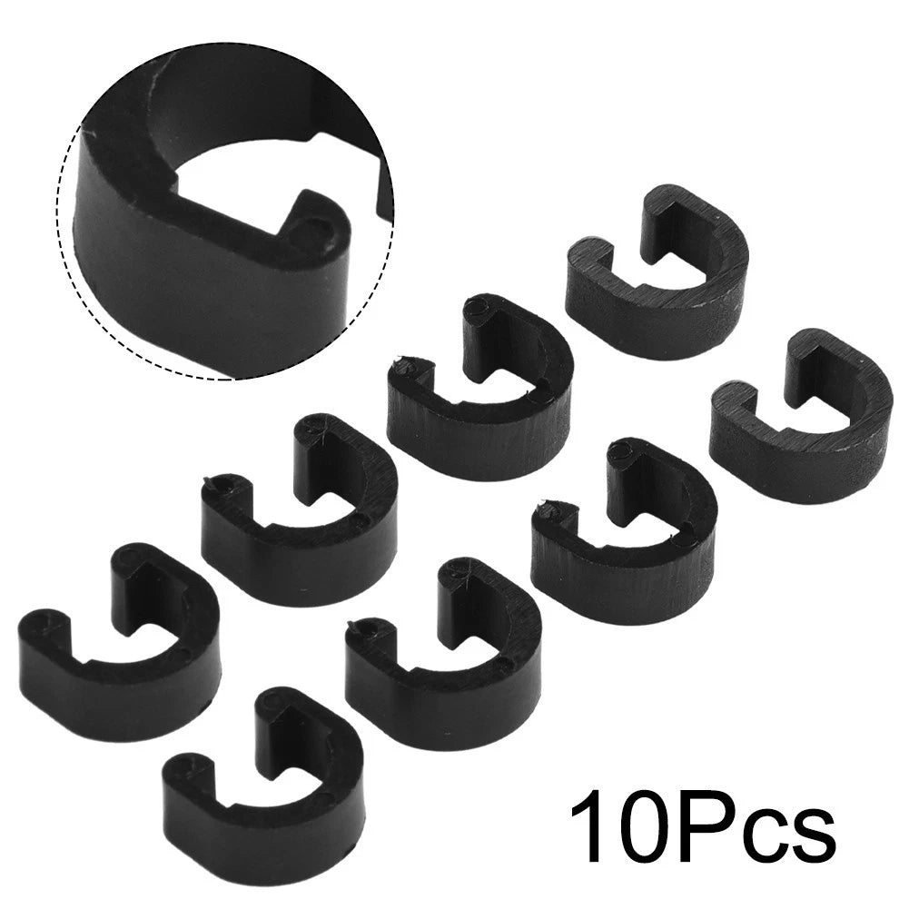 10X C Type Buckles for Bicycle (Plastic C-shaped)