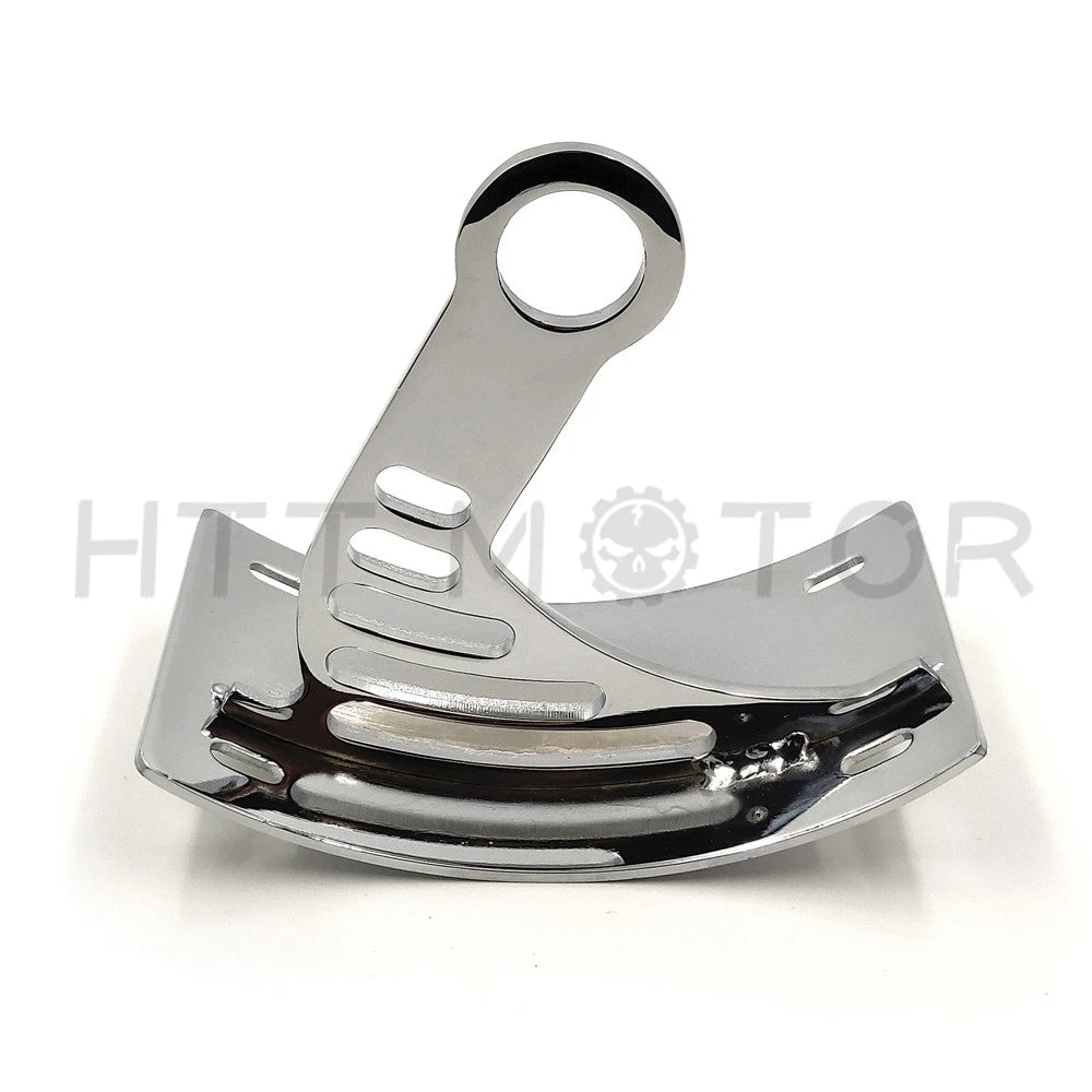 Chrome Side Mount License Plate Bracket for Yamaha YZF-R6/Suzuki M109 (2006–2023)
