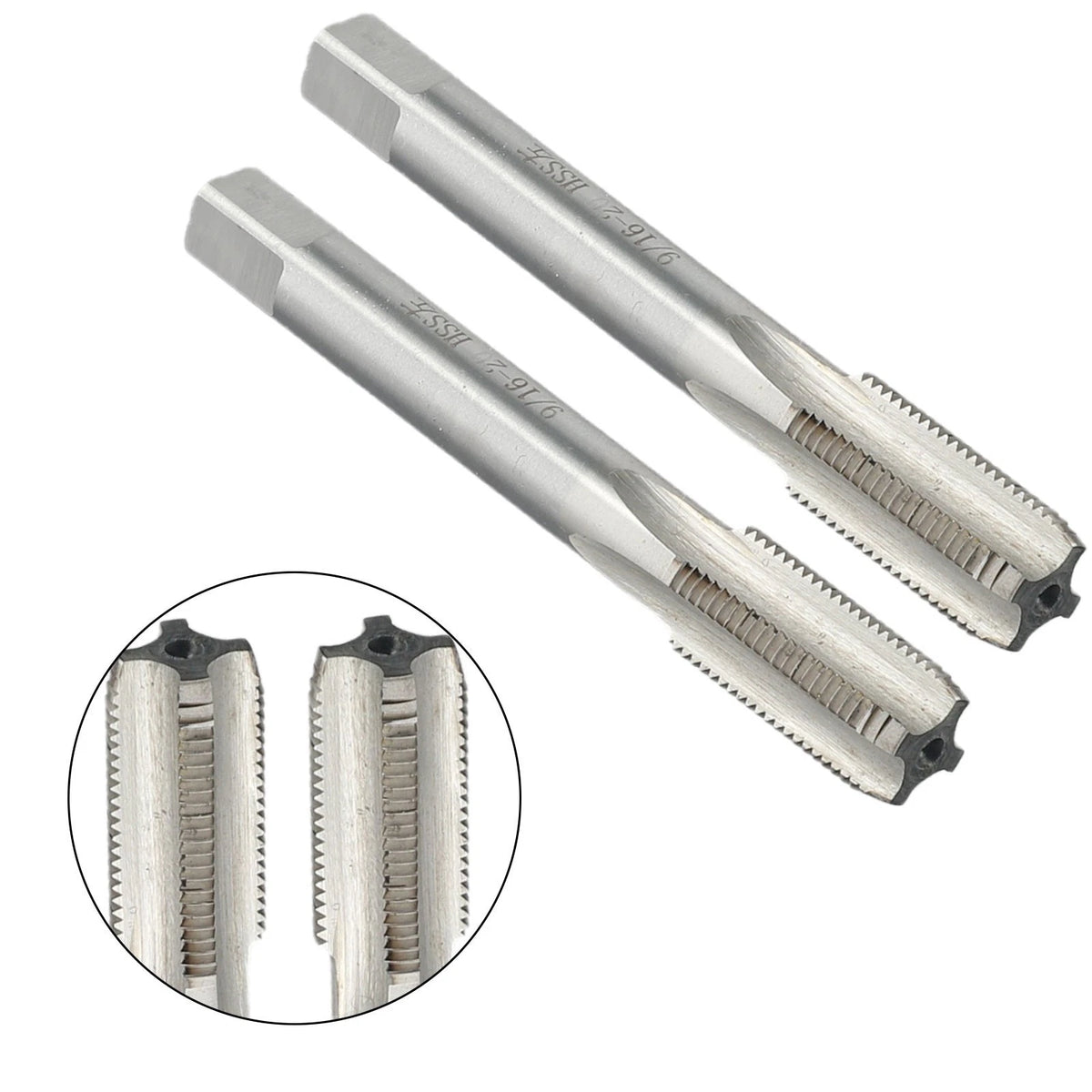 2X Thread Tap for Bike Crank Pedal Right & Left Hand