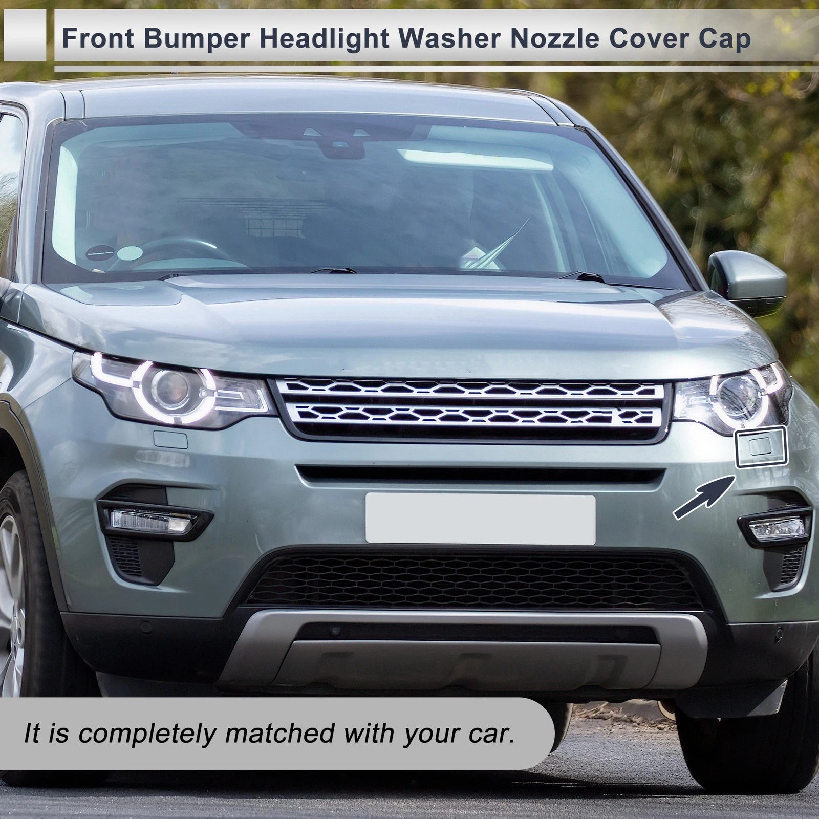 Headlight Washer Nozzle Cover Cap for Land Rover (1 Pcs)