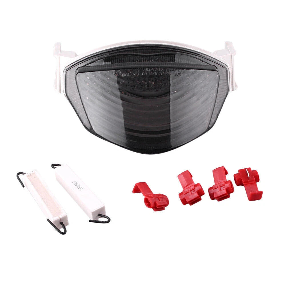 Motorcycle LED Tail Light Turn Signals for SUZUKI GSXR1000 2005 2006 Smoke Lens