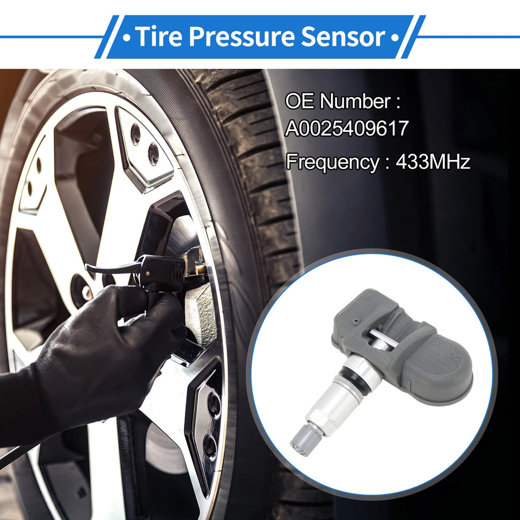TPMS Tire Pressure Sensor OEM Replacement for Mercedes-Benz B-Class (2011–2018)