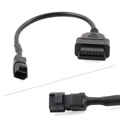 3pin to 16pin OBD2 Diagnostic Cable Adapter for KYMCO EFI