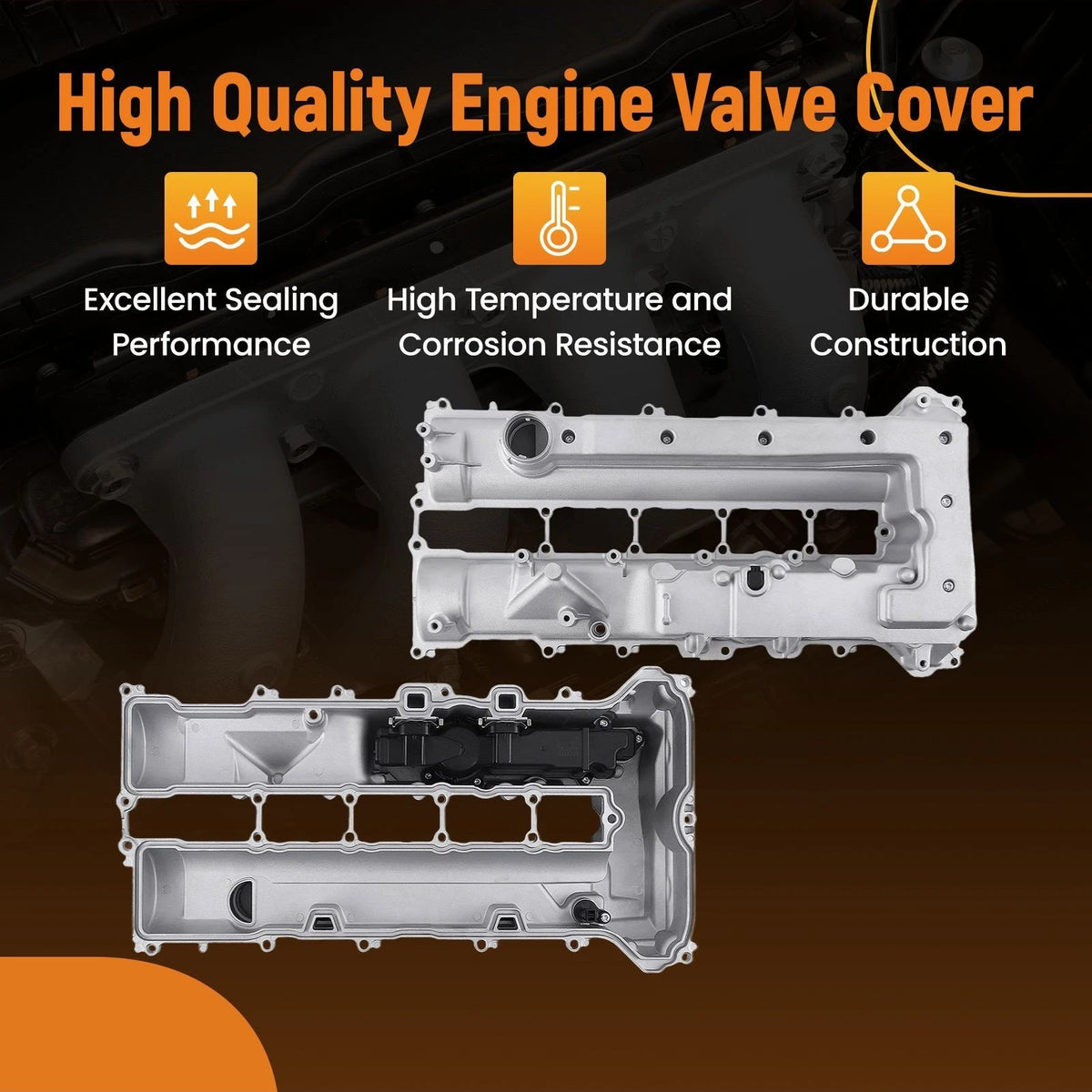 Engine Valve Cover w/ Gasket for Chevrolet Malibu (2016) 55580751