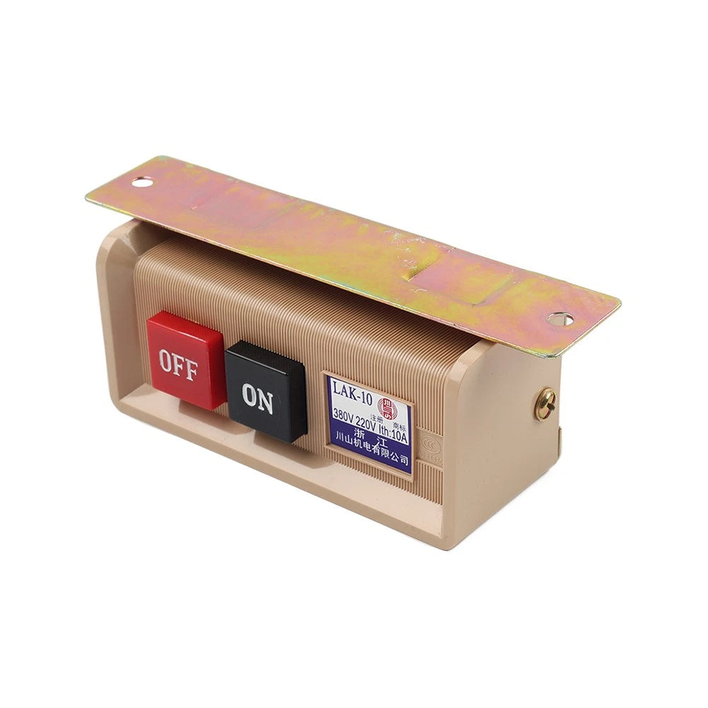 AC380V AC220V 10A On/Off Snap-In Switch Fit Industrial Sewing Machine po