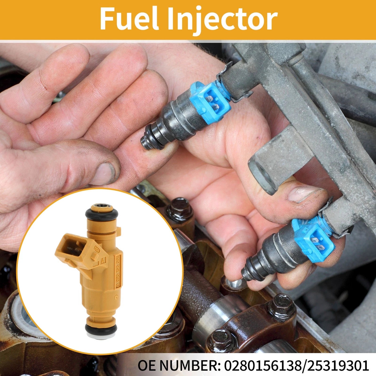 Fuel Injector Replacement for Chevrolet Corsa 1.0L (1997–2002) 1 Piece