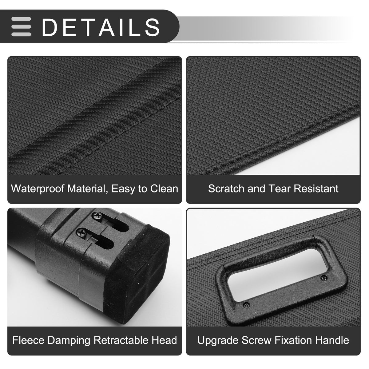 Retractable Cargo Cover Replacement for Toyota 4Runner Trunk Parcel Shelf (2010–2024)