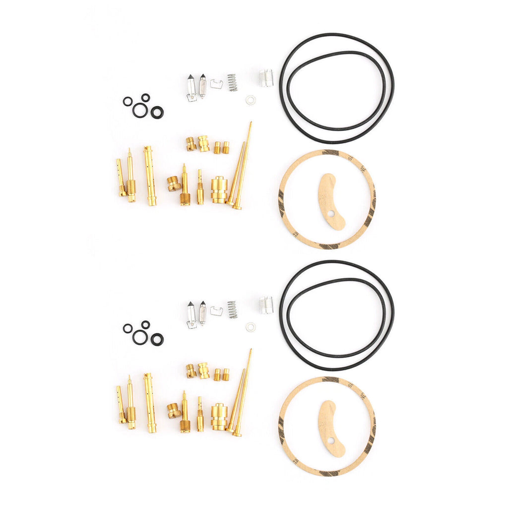 2X Carburetor Rebuild Repair Kit for Kawasaki KZ400 (1974–1978)