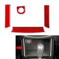 Center Console Storage Panel Cover Trim for Subaru Forester (2009–2013) Carbon Red