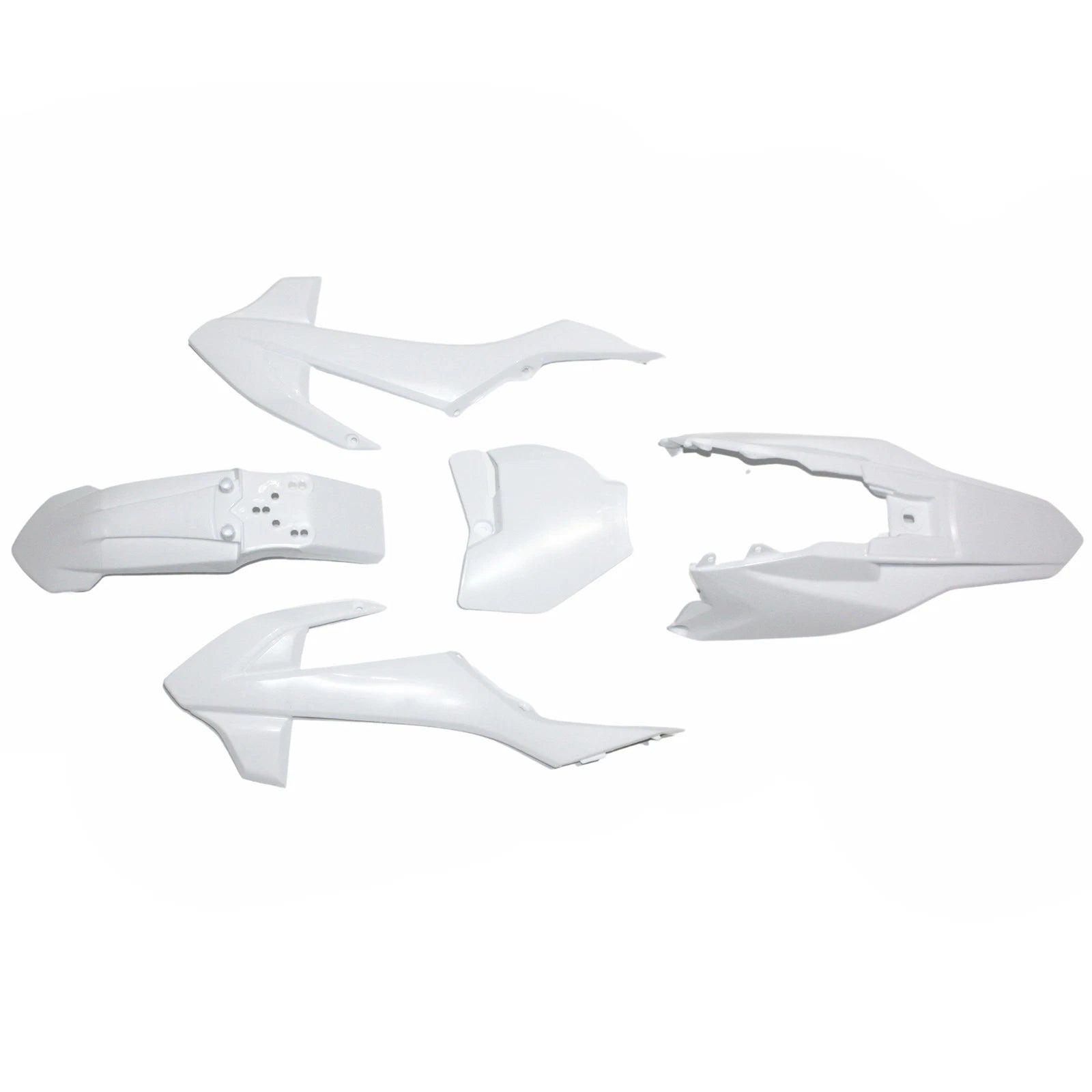 Fender Kit for KTM 65 (2010–2023) - White Plastics Guard