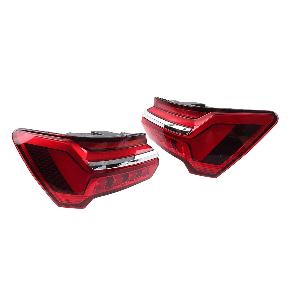 1 Pair Outer Tail Light Unit Brake Lamp for Audi A6 C8 (2019–2023)