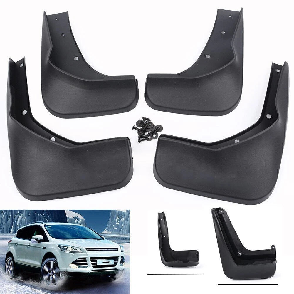 4X Splash Guards Mud Flaps for Ford Kuga II (2013–2019)