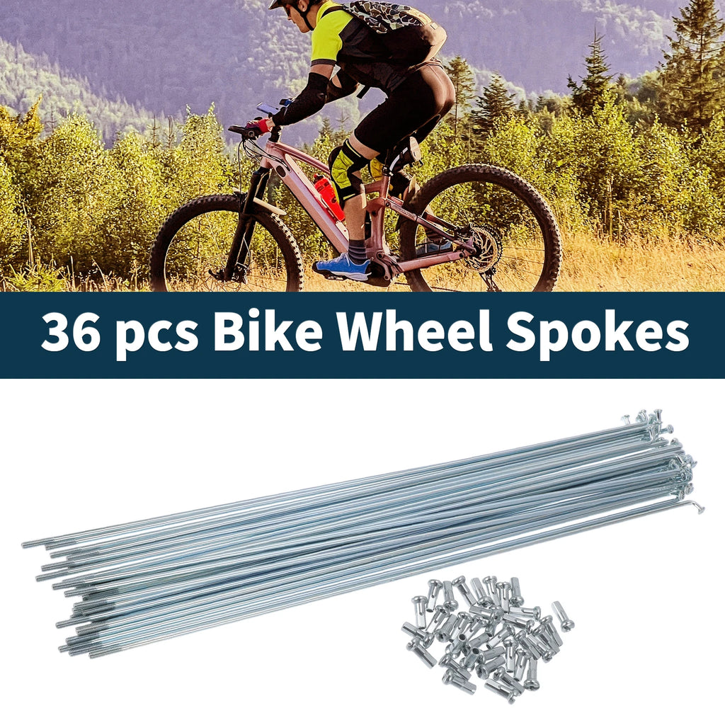 Bicycle Spokes Nipple Set 13G 45 Steel Galvanized Universal (2000–2024)