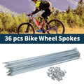 Bicycle Spokes Nipple Set 13G 45 Steel Galvanized Universal (2000–2024)