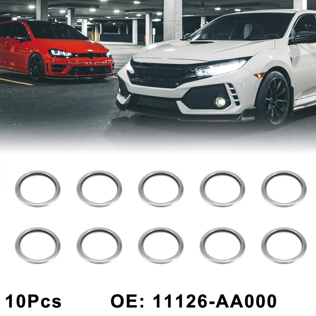 10pcs Oil Drain Plug Gasket Replacement for Subaru Legacy (2005–2015)