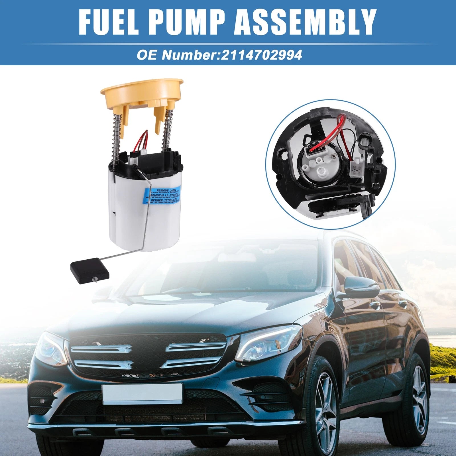 Electronic Fuel Pump Replacement for Mercedes Benz E500 (2003–2006)