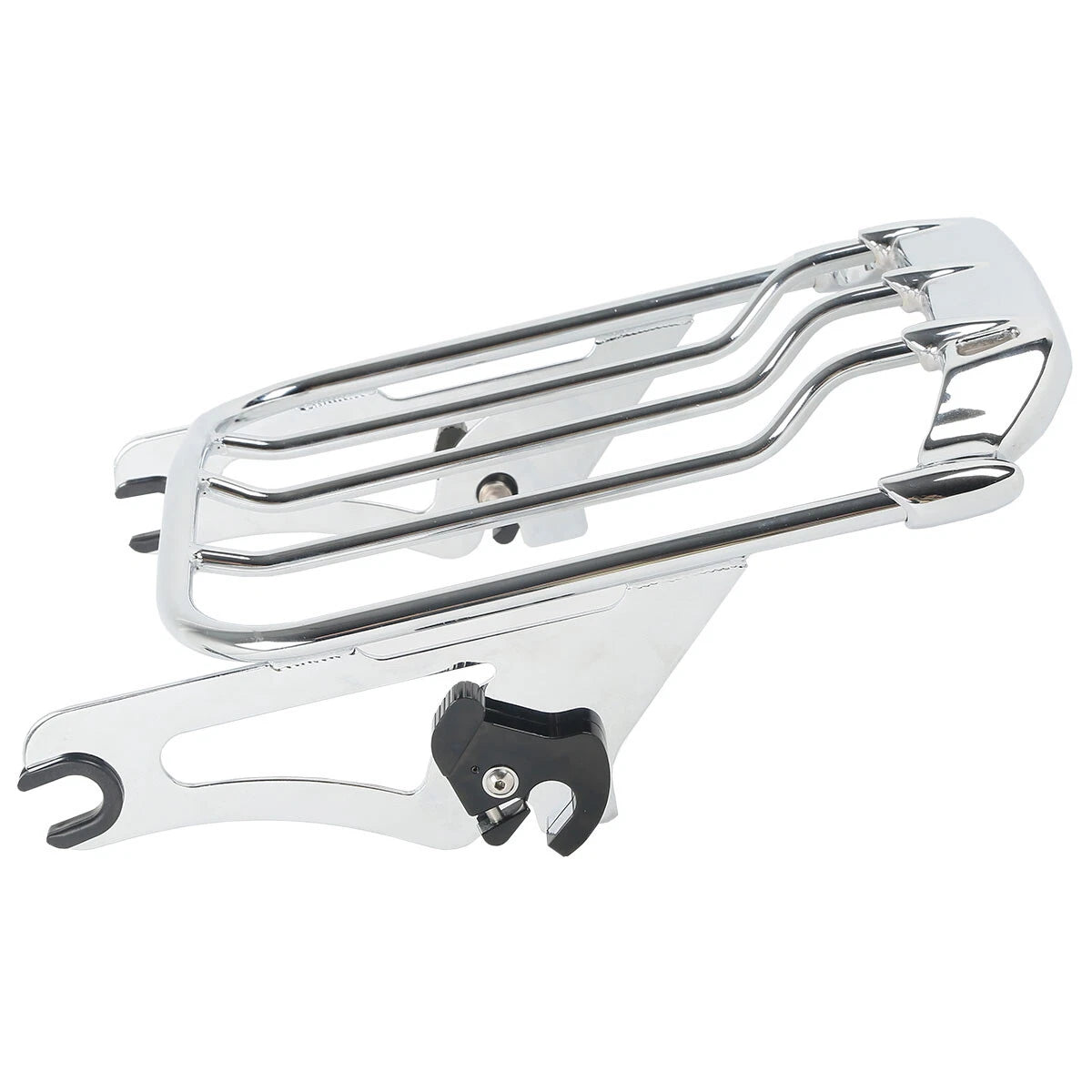 Chrome Two Up Luggage Rack for Harley Touring FLHR FLTR (2009–2026)