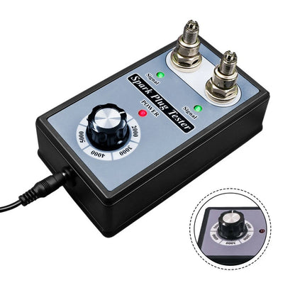 Adjustable Dual Hole Spark Tester for Car Motorcycle Ignition System Diagnostic