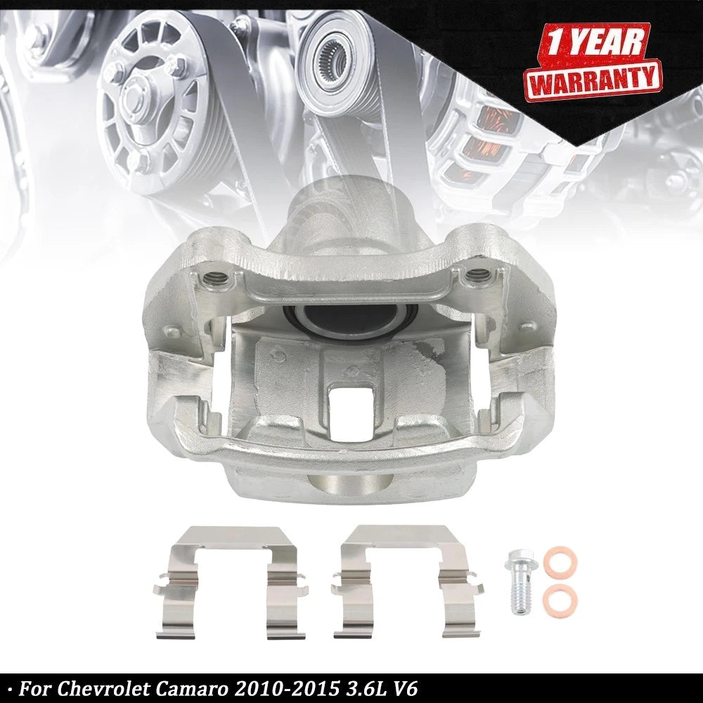 1 Pc Silver Front Brake Caliper for Chevrolet Camaro (2010–2015)