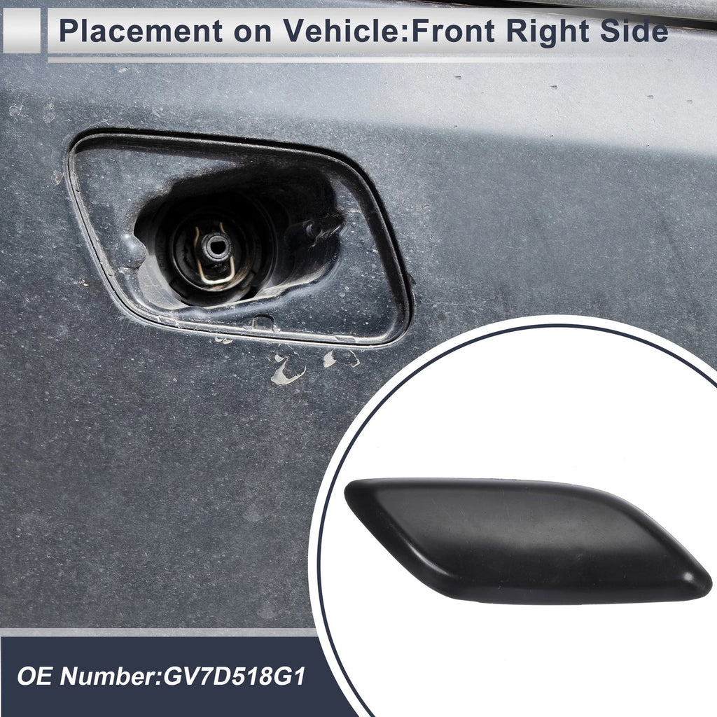 Headlight Washer Nozzle Cover Cap Front Right for Mazda 6 (2008–2012)