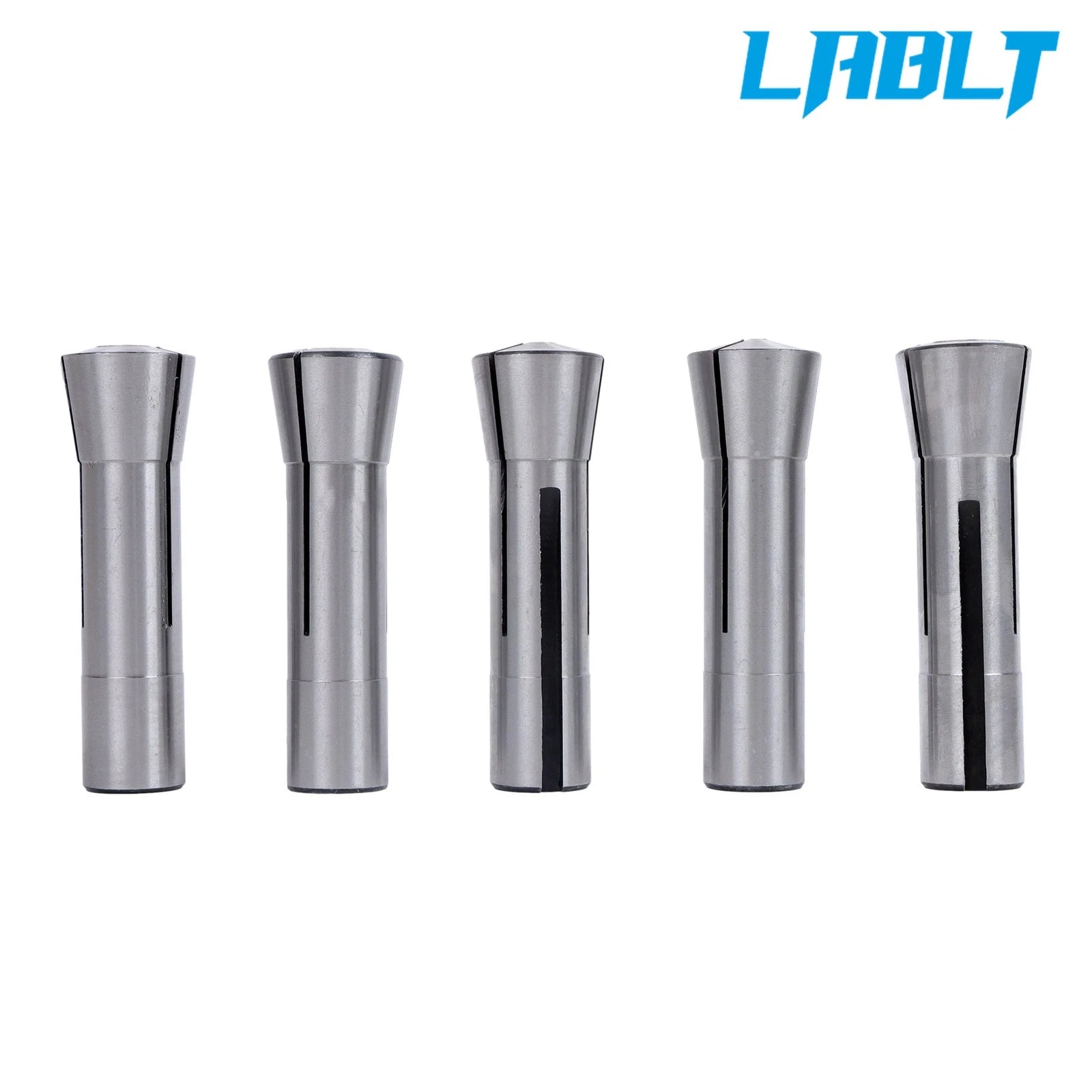 25Pcs R8 Round Collet Set for LABLT (1/8" to 7/8")